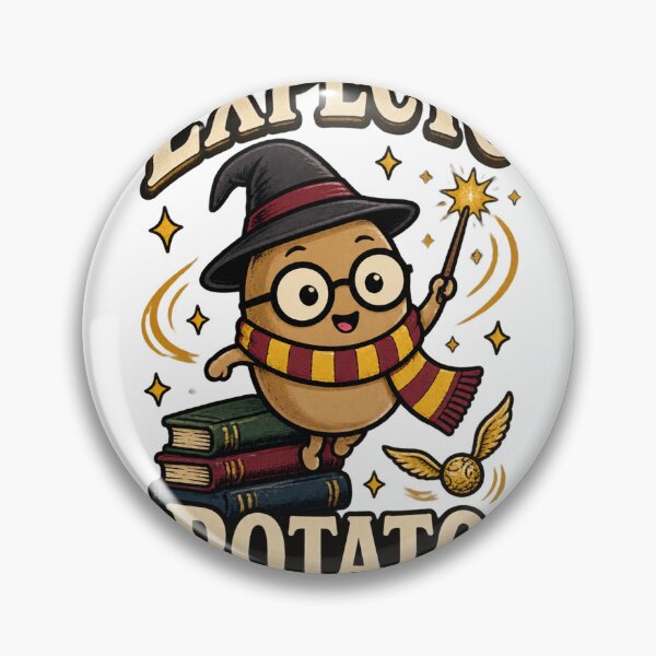 Item preview, Expecto Potato Wizard Funny Magic Spell Humor Design designed and sold by Tee-D.