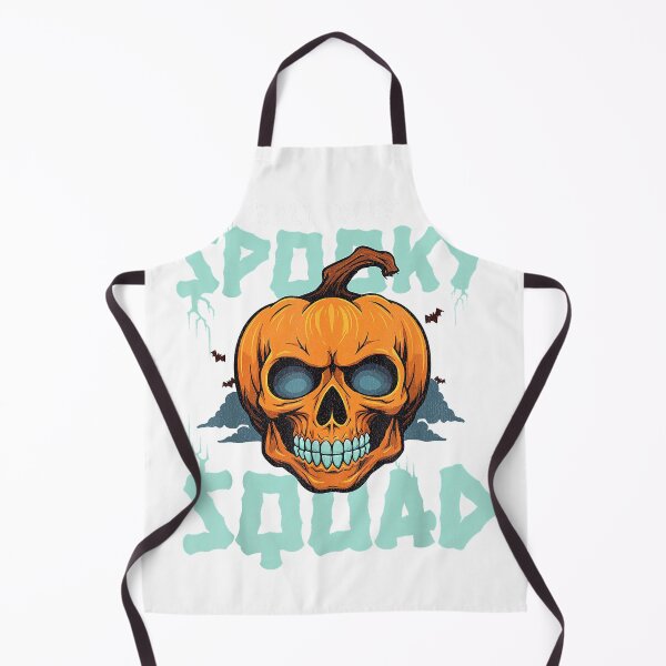 Item preview, Pumpkin Skull Halloween Spooky Squad Graphic Youth & Adults T-Shirt designed and sold by gidget-gadget.