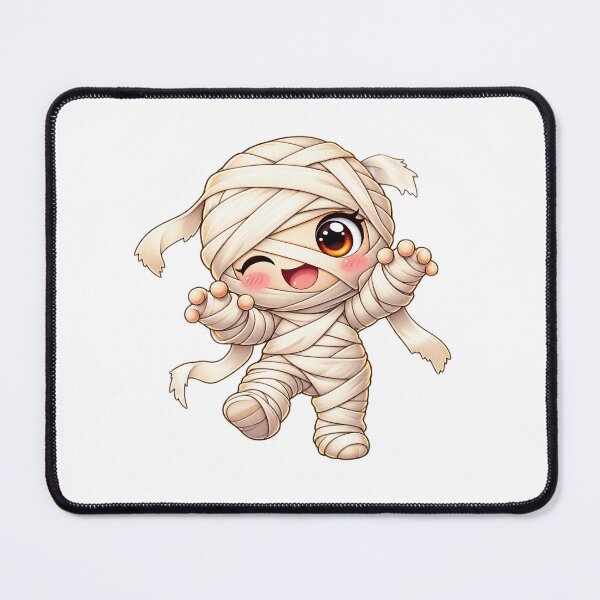 Item preview, Cute Kawaii Mummy PNG, Halloween Mummy Clipart, Funny Ghost PNG, Spooky Cute Halloween Sublimation Design, Cricut Digital Download designed and sold by Pixanova.