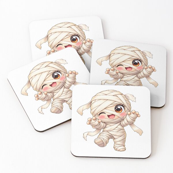 Item preview, Cute Kawaii Mummy PNG, Halloween Mummy Clipart, Funny Ghost PNG, Spooky Cute Halloween Sublimation Design, Cricut Digital Download designed and sold by Pixanova.
