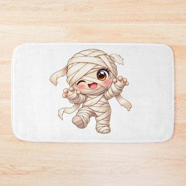 Item preview, Cute Kawaii Mummy PNG, Halloween Mummy Clipart, Funny Ghost PNG, Spooky Cute Halloween Sublimation Design, Cricut Digital Download designed and sold by Pixanova.