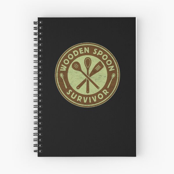 Item preview, Rustic Wooden Spoon Survivor Baking Kitchen Emblem designed and sold by ElleryFriendd.