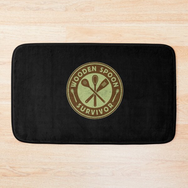 Item preview, Rustic Wooden Spoon Survivor Baking Kitchen Emblem designed and sold by ElleryFriendd.