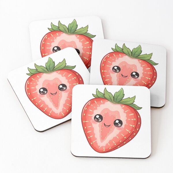 Item preview, Strawberry half - cute designed and sold by priyankajustine.