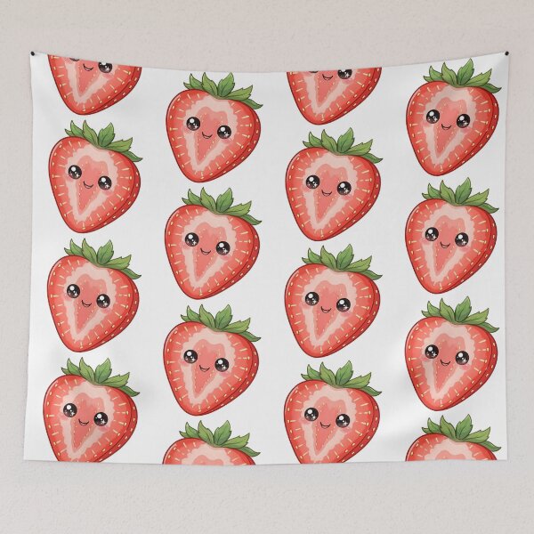 Item preview, Strawberry half - cute designed and sold by priyankajustine.
