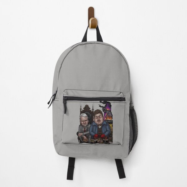 Item preview, Caricature of Two Stranded Travelers and Fire-65 designed and sold by YvonnePichel.