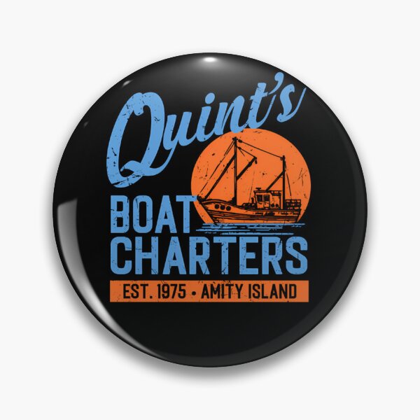 Item preview, Quint'S-Boat-Charters-T-Shirt designed and sold by diesenlis.