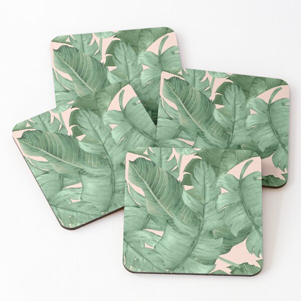 Item preview, Tropicaline on blush pink designed and sold by Elena Ivan - Papadopoulou.