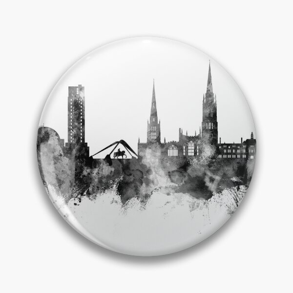 Item preview, Coventry England Skyline designed and sold by ArtPrints.