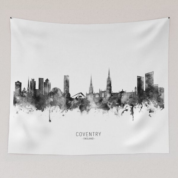Item preview, Coventry England Skyline designed and sold by ArtPrints.