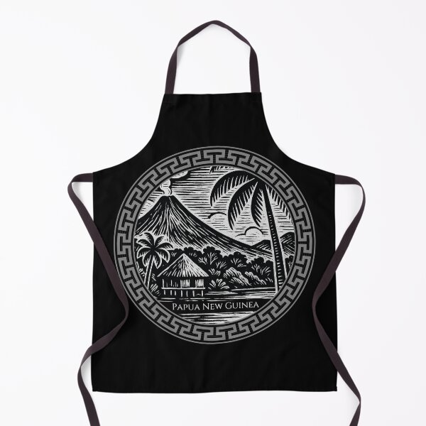 Item preview, Papua New Guinea Vintage Woodcut Art designed and sold by Thistle-TShop.