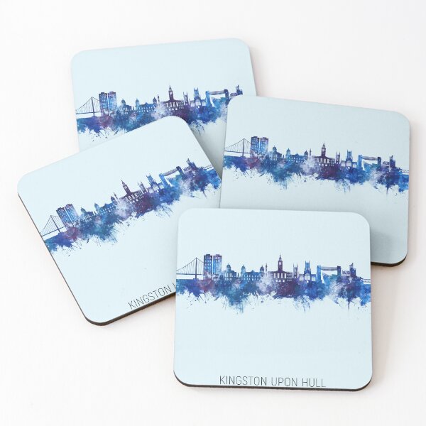 Item preview, Kingston upon Hull England Skyline designed and sold by ArtPrints.