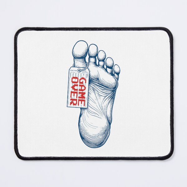 Item preview, Gamer Funny Halloween Toe Tag Game Over Dead Body Corpse designed and sold by GrandeDuc.