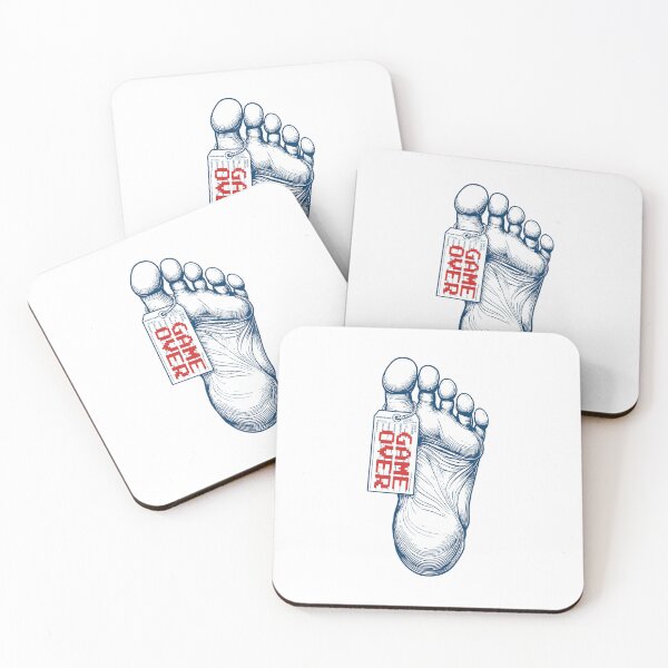 Item preview, Gamer Funny Halloween Toe Tag Game Over Dead Body Corpse designed and sold by GrandeDuc.