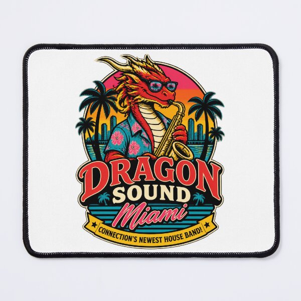 Item preview, Dragon Sound Miami Connection Inspired House Band Music Design designed and sold by Pokenus.