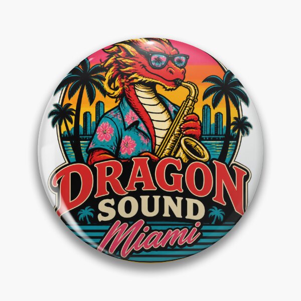 Item preview, Dragon Sound Miami Connection Inspired House Band Music Design designed and sold by Pokenus.