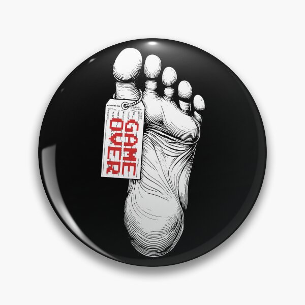 Item preview, Gamer Funny Halloween Toe Tag Game Over Dead Body Corpse designed and sold by GrandeDuc.