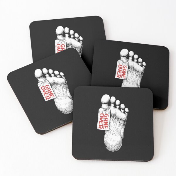 Item preview, Gamer Funny Halloween Toe Tag Game Over Dead Body Corpse designed and sold by GrandeDuc.