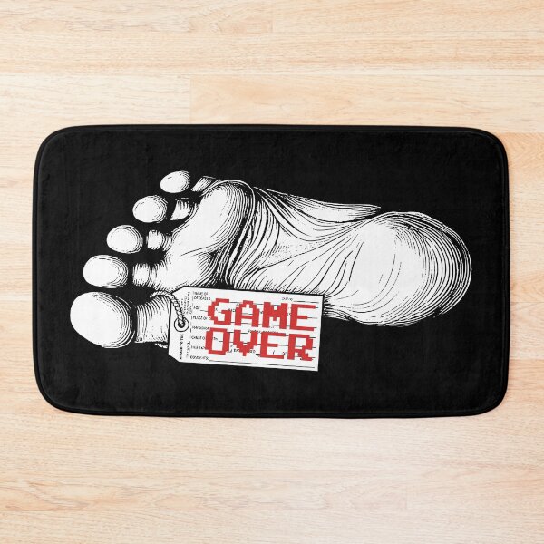 Item preview, Gamer Funny Halloween Toe Tag Game Over Dead Body Corpse designed and sold by GrandeDuc.