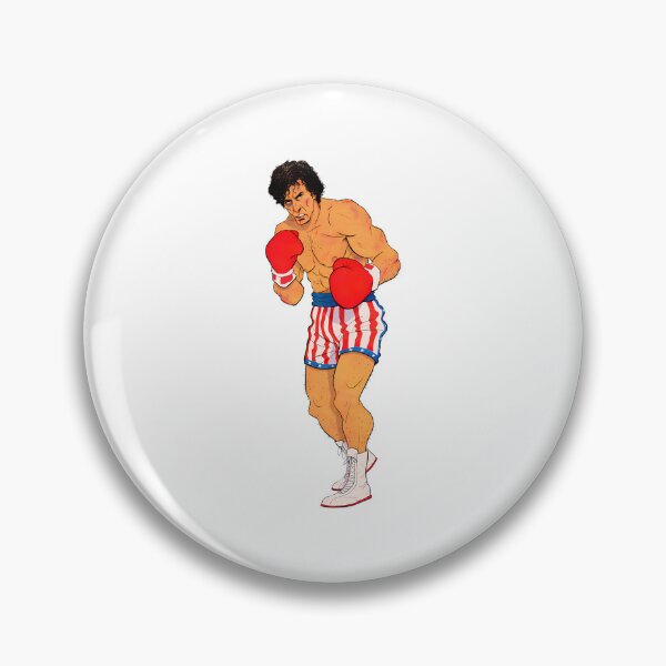 Item preview, Rocky Balboa Cartoon Illustration designed and sold by bock-quinn.