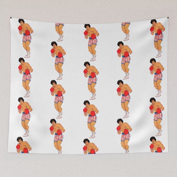 Item preview, Rocky Balboa Cartoon Illustration designed and sold by bock-quinn.