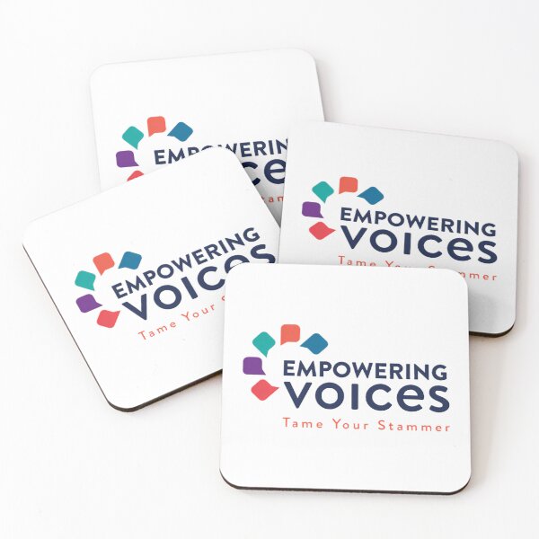 Item preview, Empowering Voices Logo With Text  Strapline designed and sold by Happyfirst.