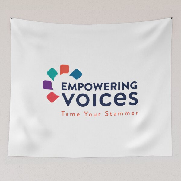 Item preview, Empowering Voices Logo With Text  Strapline designed and sold by Happyfirst.