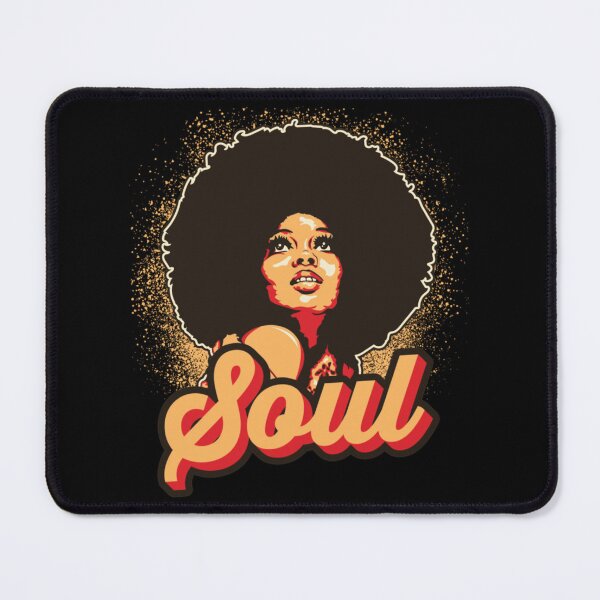 Item preview, Soul Afro Woman Retro Music Design designed and sold by ZechariaTorp.