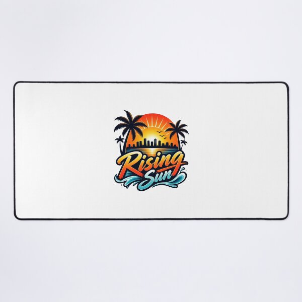 Item preview, Rising Sun Artistic Landscape Design with Vibrant Colors and Minimalist Style designed and sold by Pokenus.