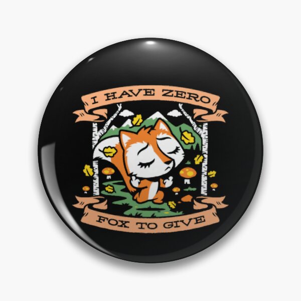 Item preview, Cute Cartoon Autumn Fox Zero Fox To Give Slogan designed and sold by ElleryFriendd.