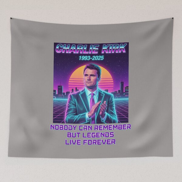 Item preview, Charlie Kirk 1993-2025 Memorial Tribute Shirt-3 designed and sold by ManuelaKuck.