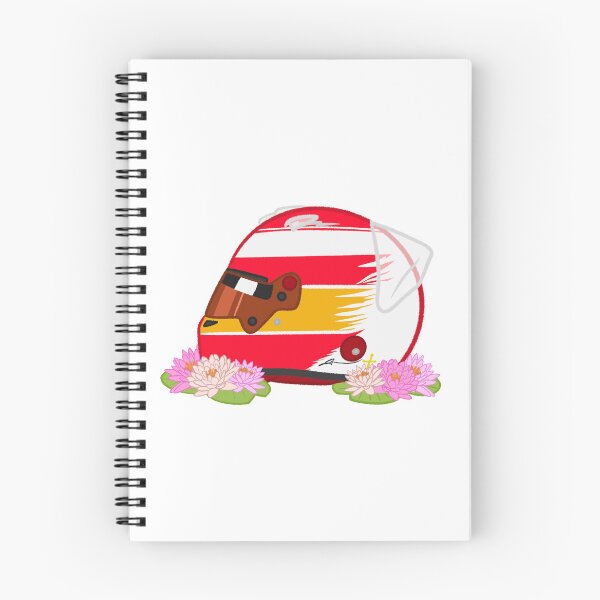 Item preview, Fernando Alonso 2026 Monza Helmet With Flowers  designed and sold by OriDraws.