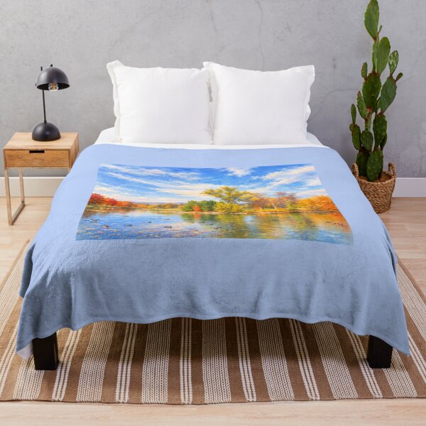 Item preview, Autumn Lake  in Utah,  USA designed and sold by Evelina77swiss.