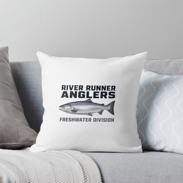 Item preview, Metallic River Runner Anglers Silver Salmon Graphic designed and sold by NobleCast .