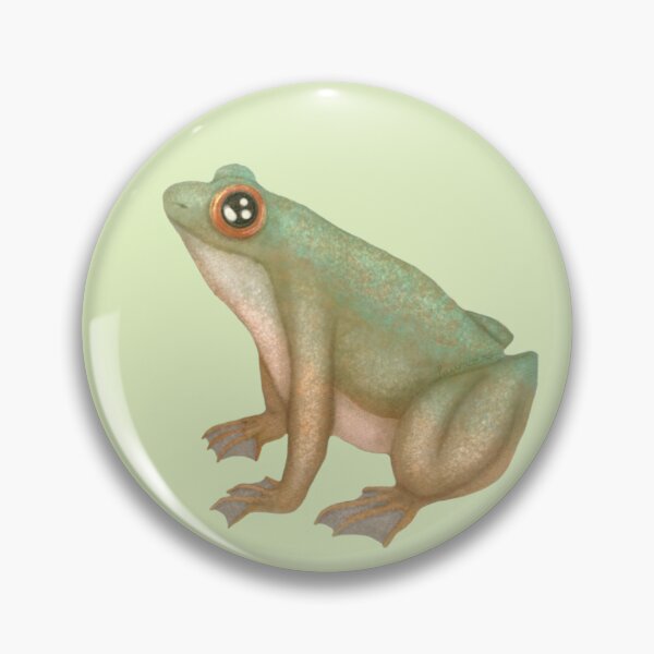 Item preview, Cute Green Watercolor Frog designed and sold by lauracedrawings.