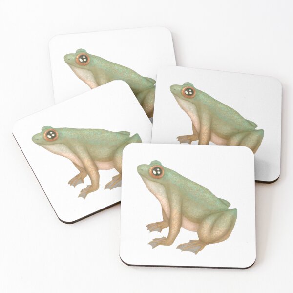 Item preview, Cute Green Watercolor Frog designed and sold by lauracedrawings.