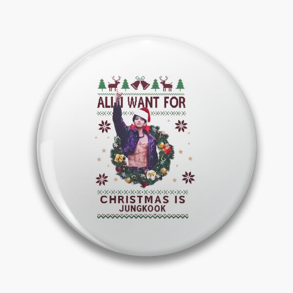 Item preview, All I Want For Christmas Is Jungkook BTS designed and sold by vdzooart.