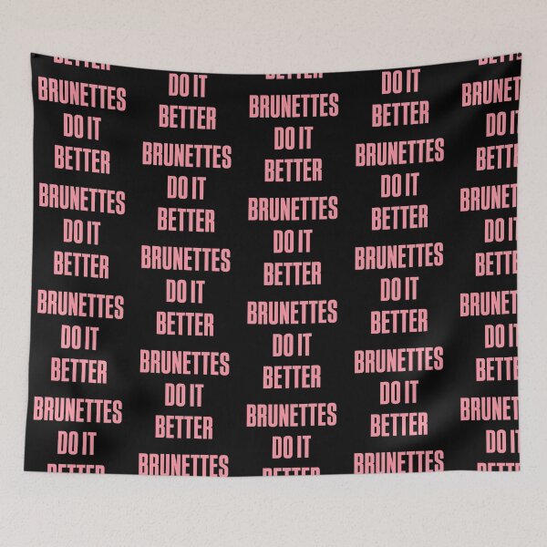 Item preview, Brunettes do it better  designed and sold by matildemelo.