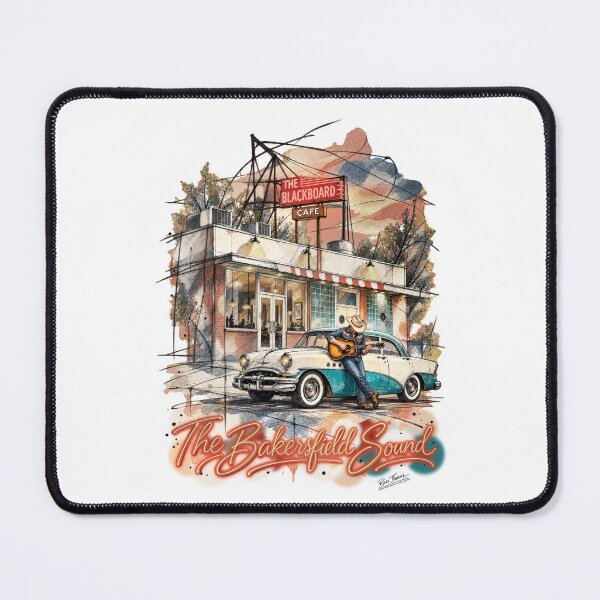 Item preview, The Bakersfield Sound at The Blackboard Cafe designed and sold by Russell Thorne.