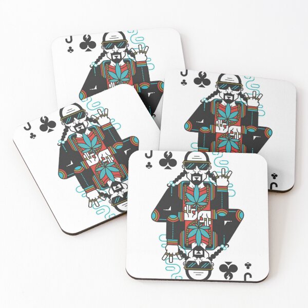 Item preview, Cool Bearded Jack Card With Leaf Motif designed and sold by WATEKE.
