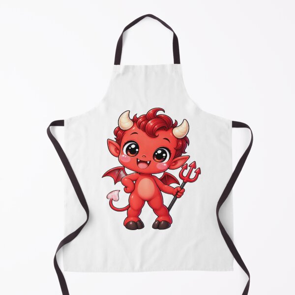 Item preview, Cute Kawaii Devil Halloween Chibi – Spooky Cute Demon Character designed and sold by Pixanova.