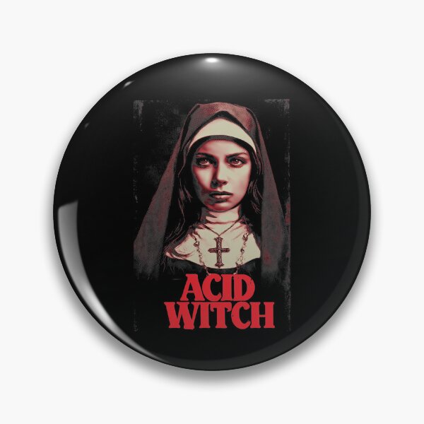 Item preview, Dark Gothic Nun Silver Cross Illustration designed and sold by AlfredAWeave.