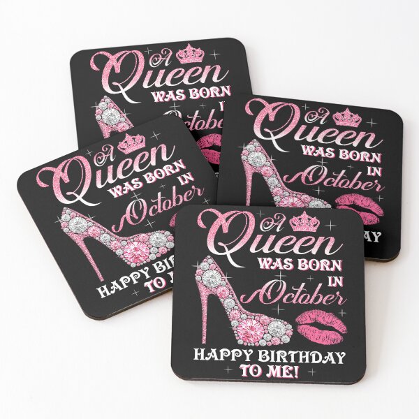 Item preview, Queen Born In October Happy Birthday Celebration designed and sold by Khescoiu.