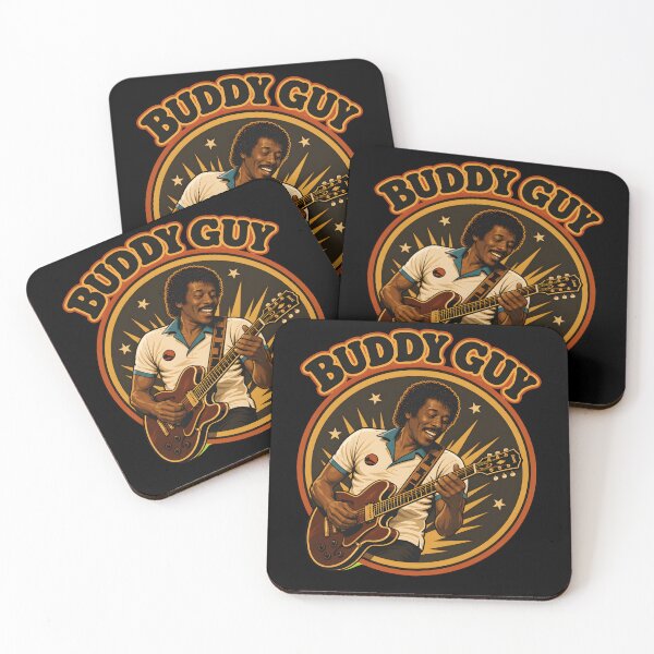 Item preview, Buddy Guy Vintage Guitarist designed and sold by MarianSelene.