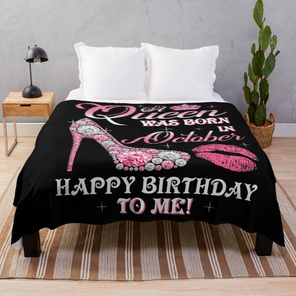 Item preview, Queen Born In October Happy Birthday Celebration designed and sold by Khescoiu.