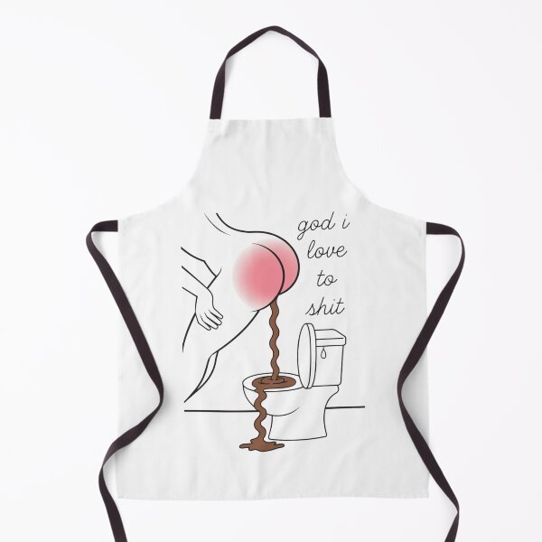 Item preview, Funny Bathroom Balloon Disaster – Quirky Toilet Humor Cartoon Design designed and sold by Ikochane.