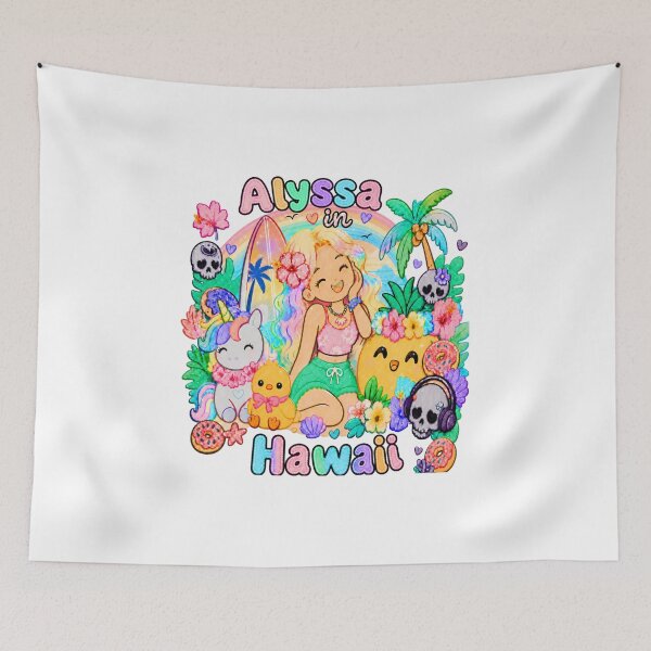 Item preview, Alyssa Hawaii Gift Pastel Goth Kawaii designed and sold by TheChalkyFox.