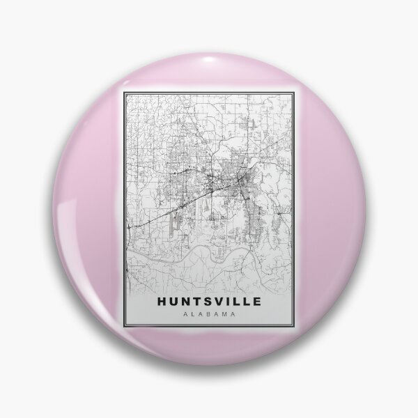 Item preview, Minimalist Huntsville Map designed and sold by Tamas Das.