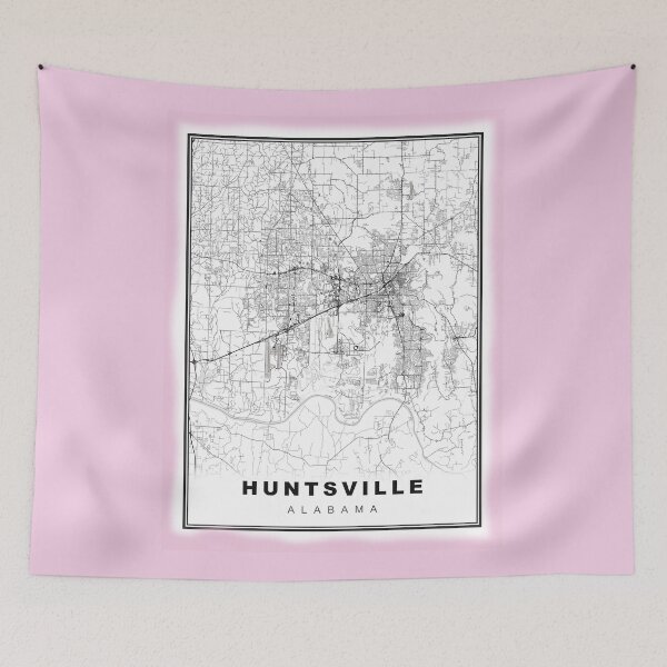 Item preview, Minimalist Huntsville Map designed and sold by Tamas Das.
