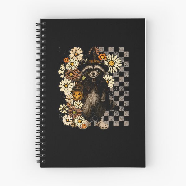 Item preview, Cute Halloween Raccoon Witch Autumn Design designed and sold by AlfredAWeave.